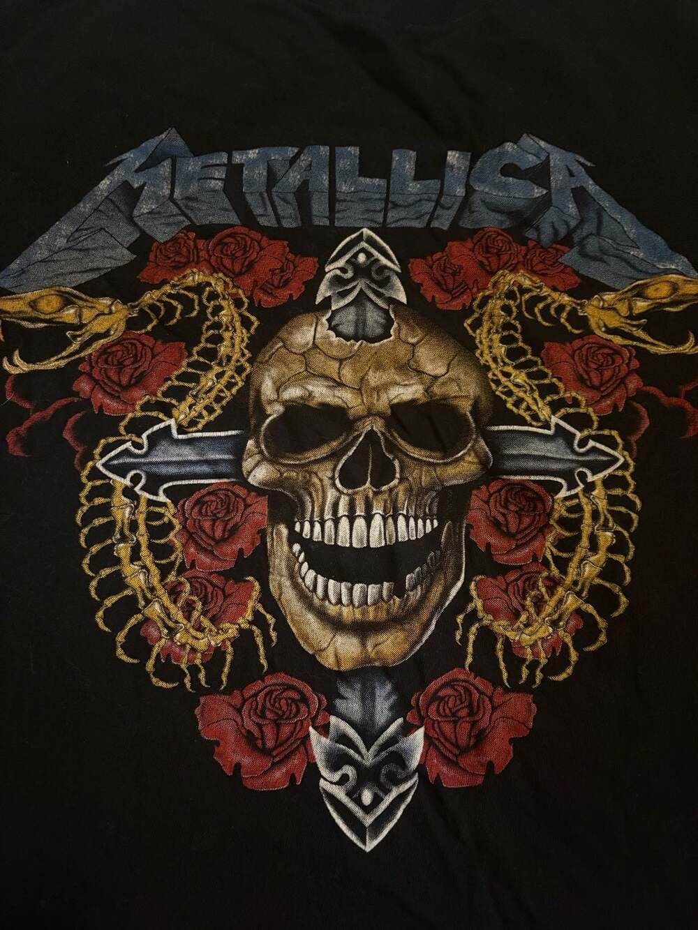 Metallica 'Mama Said' Vintage T-Shirt Size XXL Black Rock Band Tee